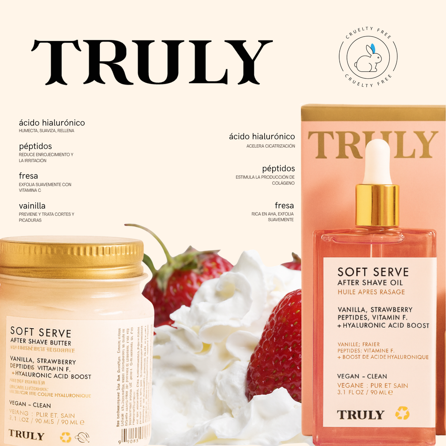 Sexy Combo 2® | Aceite Íntimo Truly + Mantequilla Afeitado Truly