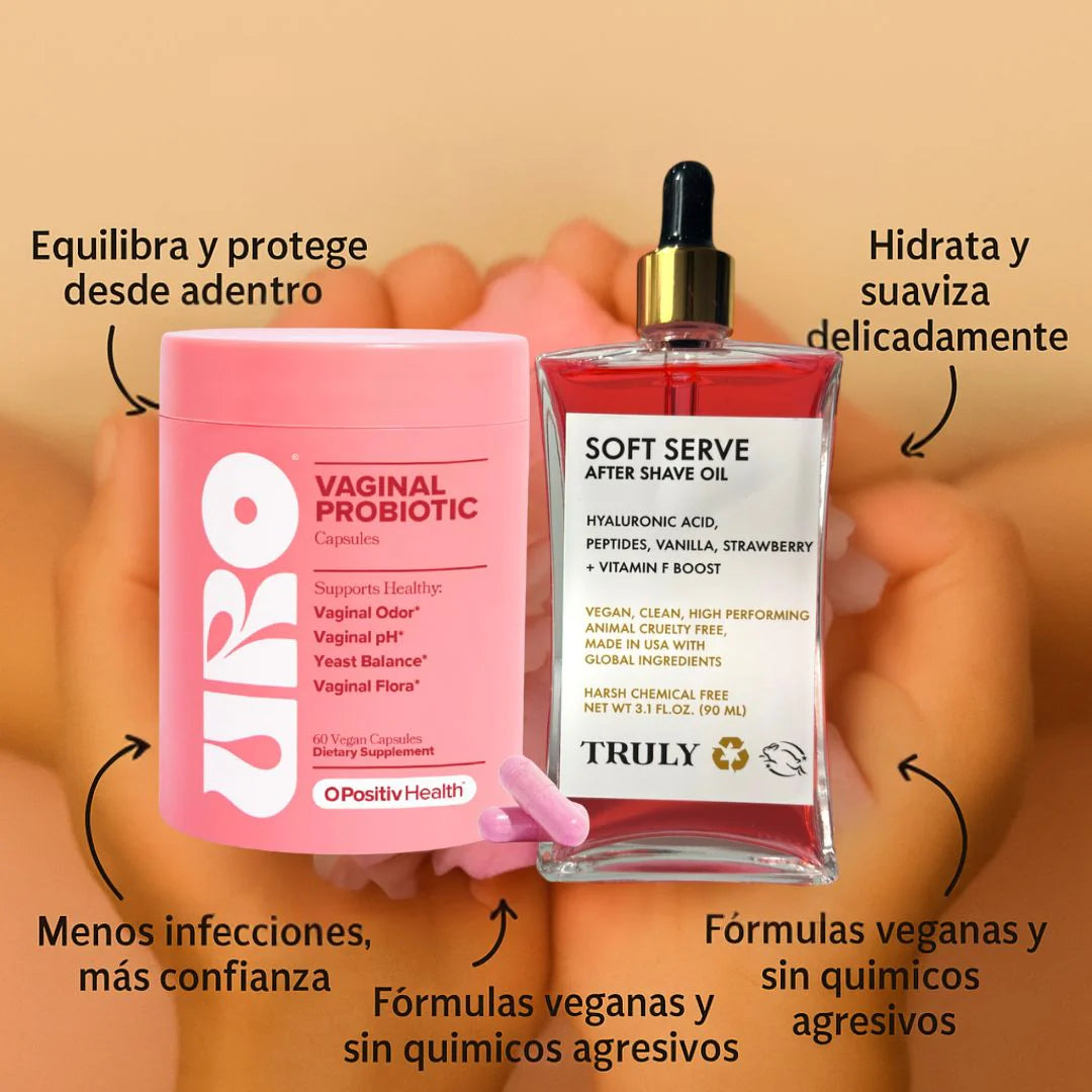Sexy Combo® | Aceite Íntimo Truly + URO Probióticos