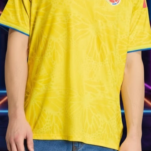 Camiseta de La Selección Colombia 2026 FAN Bordada | Oficial 1.1
