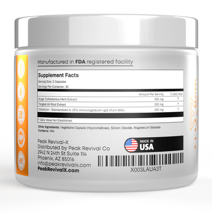 Turkesterone + TongKat Ali | Fuerza y Potencia En Tus Entrenamientos