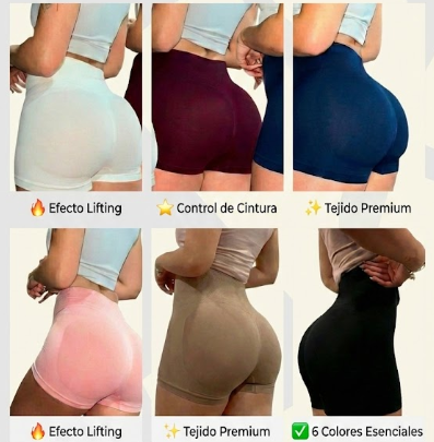 Combo x6 Panty Curvy Maker® con Faja | Colores Surtidos