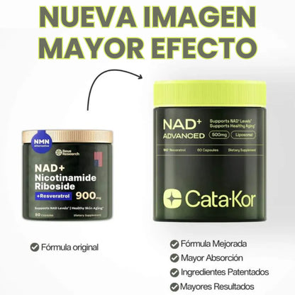 NAD Advanced CataKor® | Vitalidad y Bienestar Desde Adentro