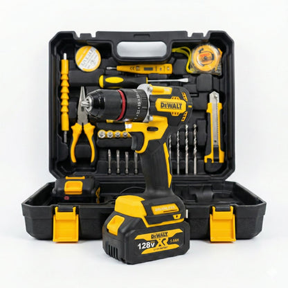 Taladro DeWalt 128v Profesional + 36 Accesorios